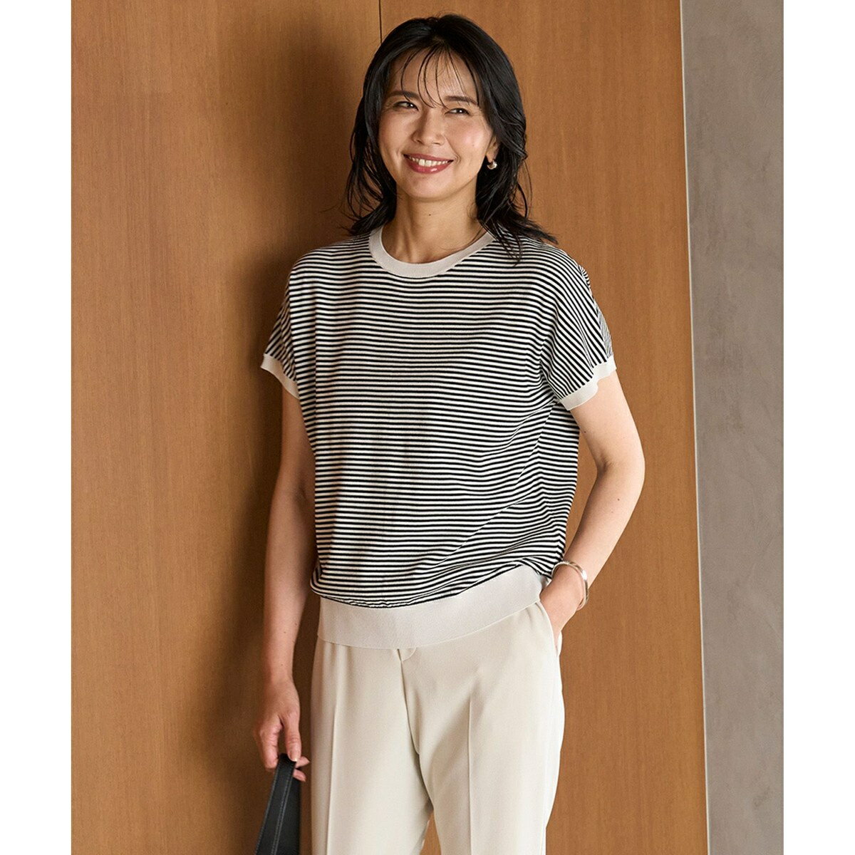 【遮熱/UVカット】スゴ機能美 コンパクト ニット／アンフィーロ（UNFILO）