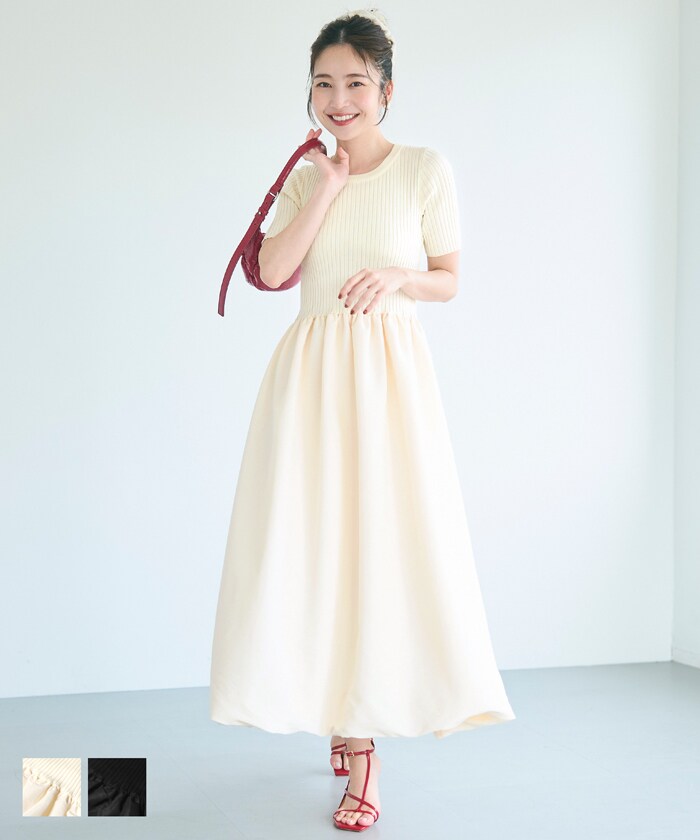 Karen Millen★バルーンスリーブペンシルニットワンピース 楽天市場】バルーン ニットワンピースの通販
