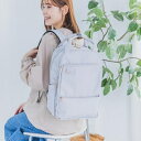 【旅行/通勤/マザーズバッグ】ツイル11ポケットリュック/イッツデモ(ITS'DEMO)