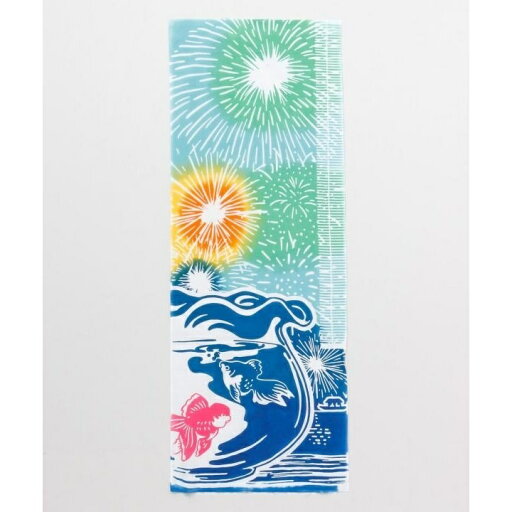 【カヤ】注染手ぬぐい 花火と金魚/カヤ(kaya) 【カヤ】注染手ぬぐい 花火と金魚/カヤ(kaya)