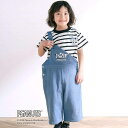 【PEANUTS×SLAP SLIP】75周年カンガルーポケット付きサロペット(80~120cm)/スラップスリップ(SLAP SLIP)