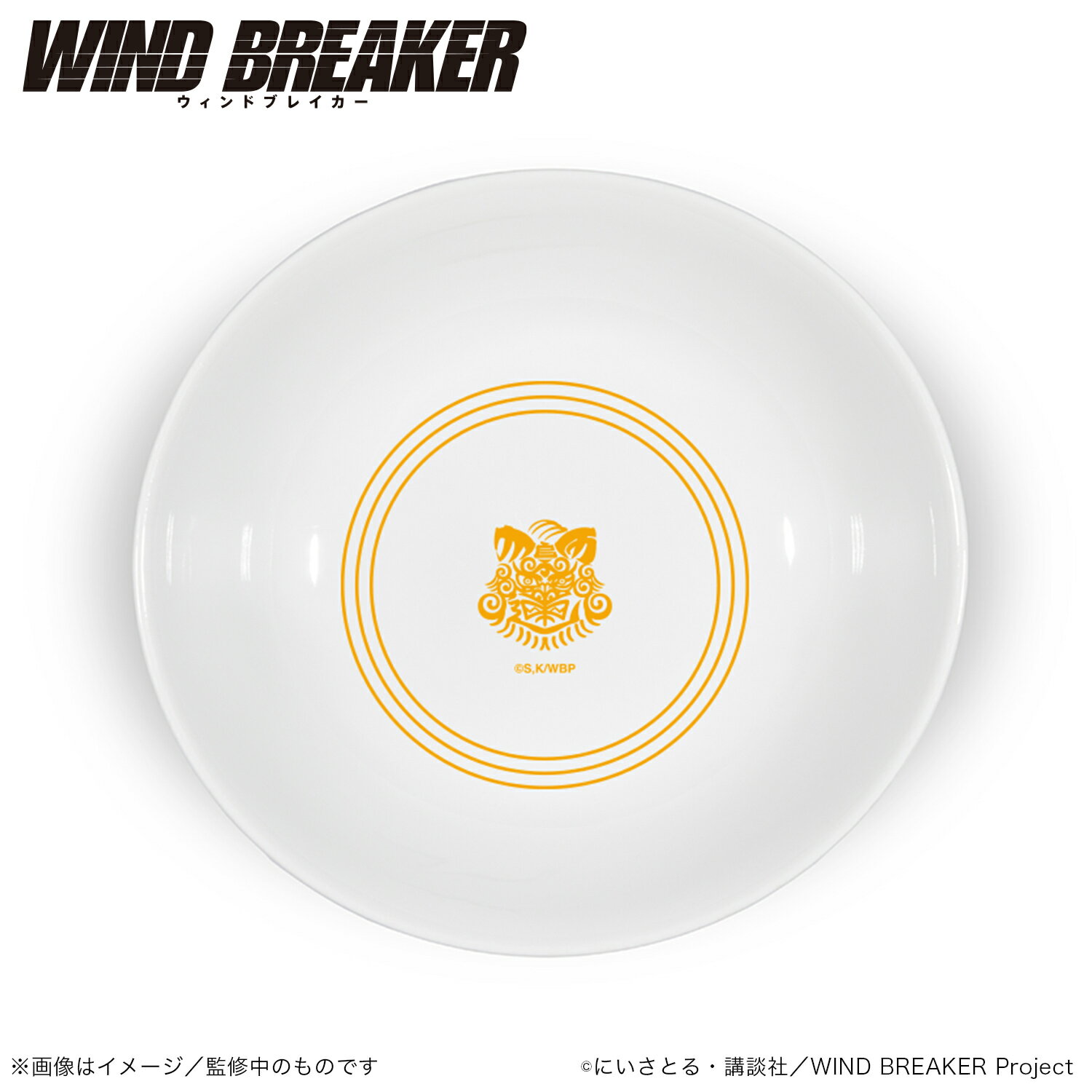 WIND BREAKER_오므라이스 접시_사자 두련 ver. [colleize 선행 판매 상품]/colleize(colleize)