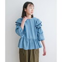 『WEB/一部店舗限定サイズ』テンセルデニムブラウス(KIDS)/アーバンリサーチ ドアーズ(URBAN RESEARCH DOORS)
