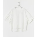 コットンナイロンバルーンスリーブプルオーバー/アイテムズ アーバンリサーチ(ITEMS URBAN RESEARCH)