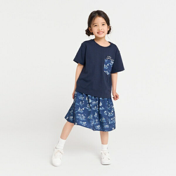 マリンアロハ柄 2WAYチュニック／コムサイズム（COMME CA ISM）