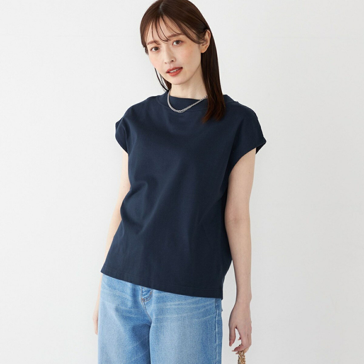 Plain - SHIPS Colors:40/2 天竺 ボートネック トップス／シップス カラーズ（SHIPS Colors）