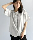 Asymmetric Stitch Design T-Shirt/アシンメトリー配色ステッチTシャツ/クラシカルエルフ(Classical Elf)