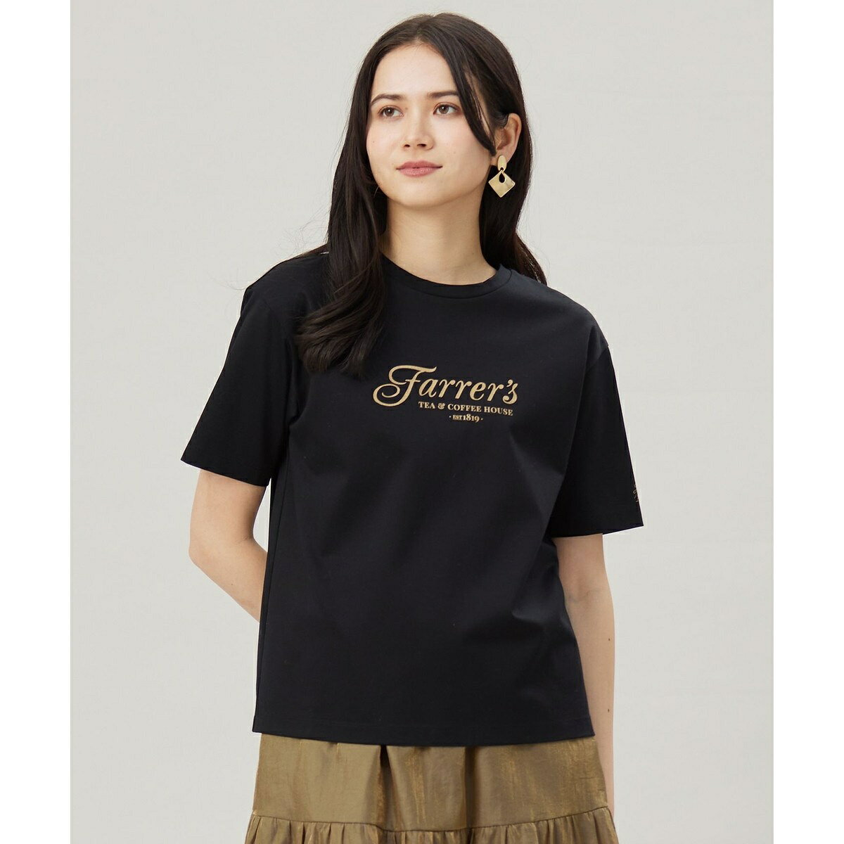 【洗える】グラフィックロゴ Tシャツ／自由区（JIYU-KU） 0101marui-12889175 丸井(マルイ)楽天市場店 パッケージ画像