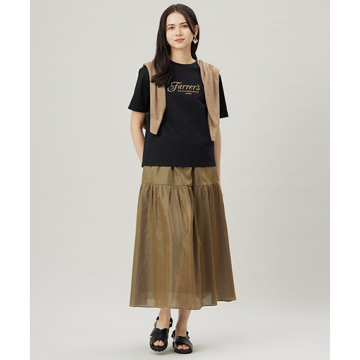 【洗える】グラフィックロゴ Tシャツ／自由区（JIYU-KU） 0101marui-12889175 丸井(マルイ)楽天市場店 サンプル画像3