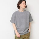 【洗える】グレンチェックTシャツ/デッサン(Dessin)