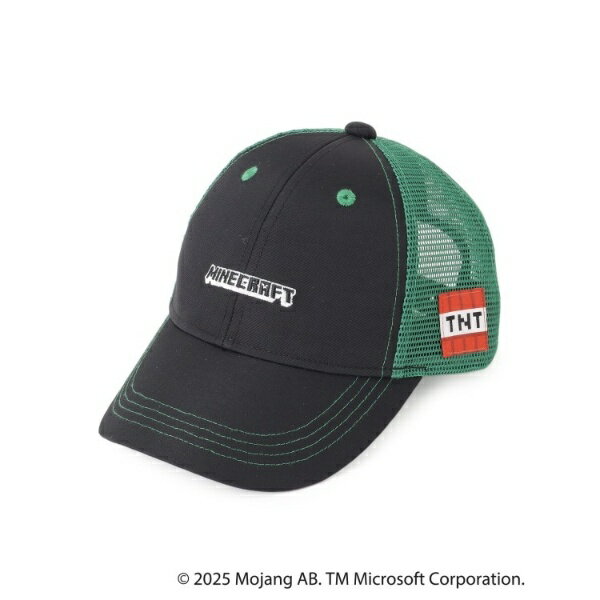 【マインクラフト】ロゴメッシュキャップ／シューラルー（SHOOLARUE）