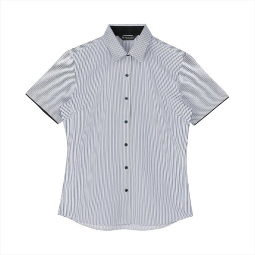 【吸水速乾】 レギュラー 半袖 形態安定 レディースシャツ/ブリックハウス(BRICKHOUSE) 【吸水速乾】 レギュラー 半袖 形態安定 レディースシャツ/ブリックハウス(BRICKHOUSE)