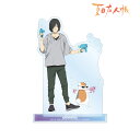 夏目友人帳_描き下ろしイラスト 的場静司&ニャンコ先生 シャボン玉ver. BIGアクリルスタンド/colleize(colleize)