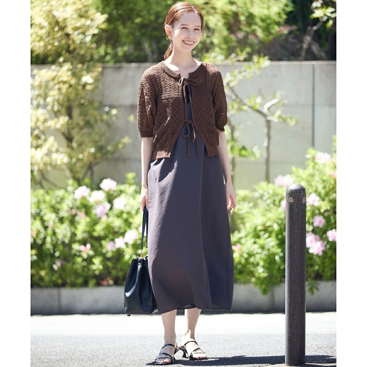 【前後2WAY】透かし編みレースカーディガン／ロペピクニック（ROPE' PICNIC） 0101marui-12899576 丸井(マルイ)楽天市場店 サンプル画像2