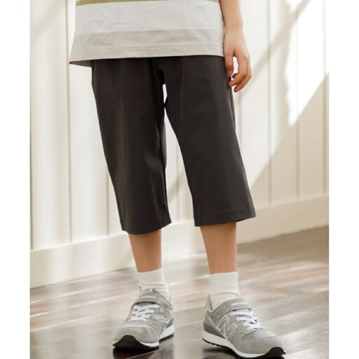 【撥水】【100-130cm】ナイロンストレッチクロス 7分丈パンツ/Jプレス(J.PRESS) 【撥水】【100-130cm】ナイロンストレッチクロス 7分丈パンツ/Jプレス(J.PRESS)