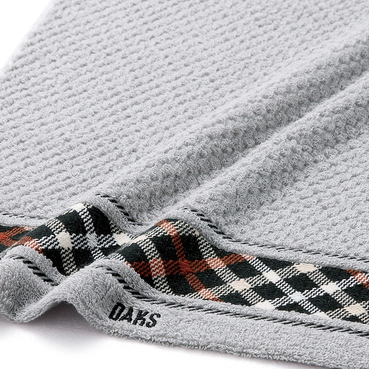 DAKS ブラックハウスチェックベア ウォッシュタオル・フェイスタオル各1枚入り／ダックス（DAKS） — vista 3