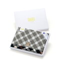 DAKS ブラックハウスチェックベア バスタオル1枚入り/ダックス(DAKS)