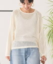 メッシュ長袖Tシャツ/アメリカンホリック(AMERICAN HOLIC)