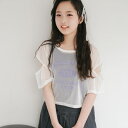 メッシュTシャツ+タンクセット/ピンクラテ(PINK-latte)