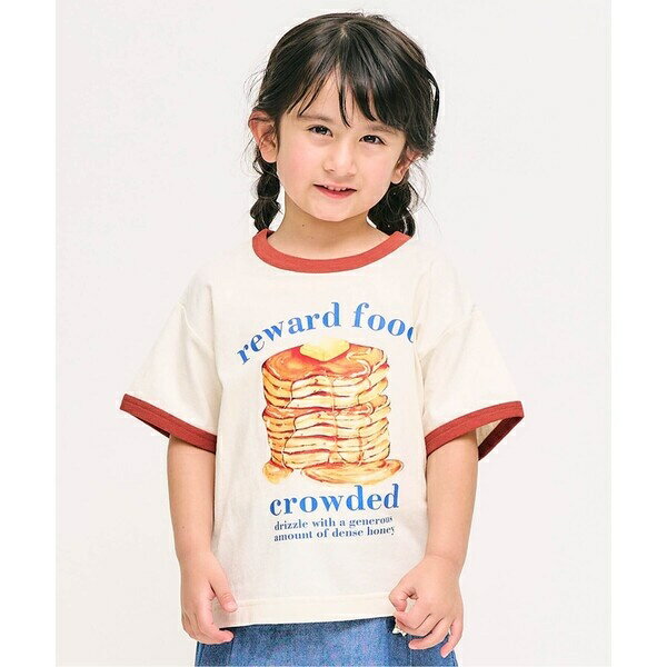 ホットケーキ・ハンバーガー転写Tシャツ／アプレ レ クール（apres les cours）のサムネイル