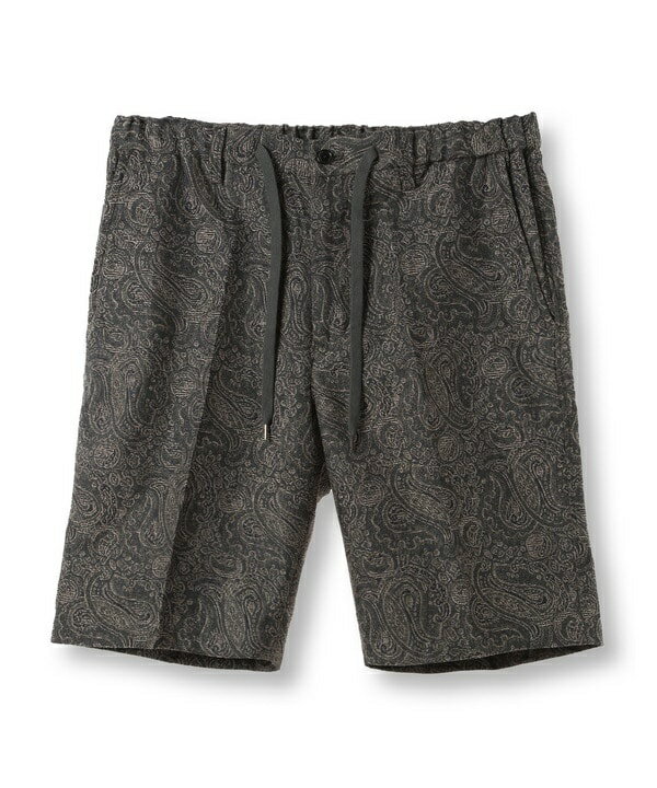Cotton Pants - ジャガードハーフパンツ／メンズビギ（MEN'S BIGI）