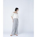 ハイウエストストライプパンツ/ナチュラルビューティーベーシック(NATURAL BEAUTY BASIC)