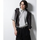 「ICE FLOW LINEN」バリエーションシャツ 半袖/ナノユニバース(NANO universe)