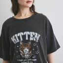 ヴィンテージ加工プリントTシャツ≪洗濯機で洗える≫/ビッキー(VICKY)(4)