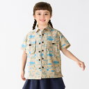 SHIPS Colors:100〜140cm / ロフトエアー プリント シャツ◇/シップス カラーズ(SHIPS Colors)