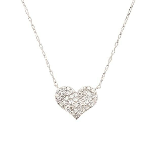 K18 WG パーフェクトハートインフィニティネックレス（中）／サマンサティアラ（samantha tiara）