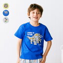 恐竜プリント半袖Tシャツ/クレセント(Crescent)