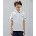 【140-170cm】カノコ バックブル 半袖ポロシャツ/Jプレス(J.PRESS)
