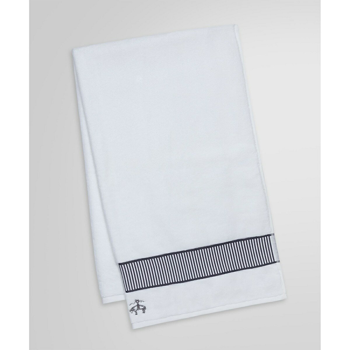 トルココットン GFエンブロイダリー バスタオル／ブルックスブラザーズ（Brooks Brothers）