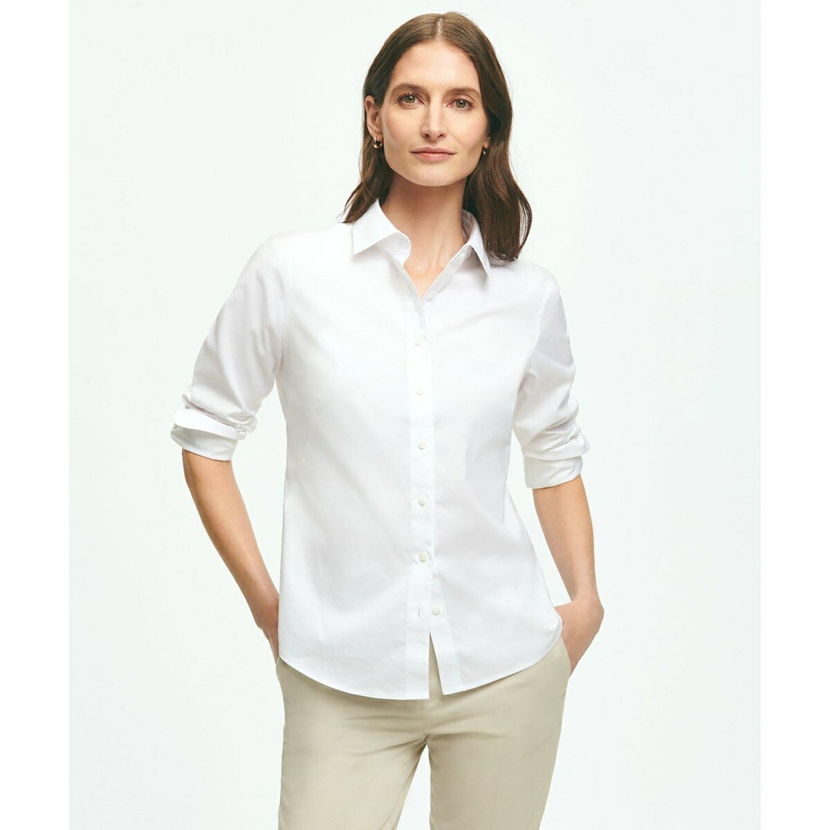 Other - スーピマコットンストレッチ ドレスシャツ Fitted Fit セレモニー／ブルックスブラザーズ（Brooks Brothers）