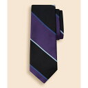 ◆JAPAN TRAD.◆ シルク/コットン モガドール ラージ アーガイルサザーランドストライプ /ブルックスブラザーズ(Brooks Brothers)