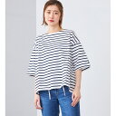 SOMETHING バスクシャツ/ボーダーTシャツ/サムシング(SOMETHING)