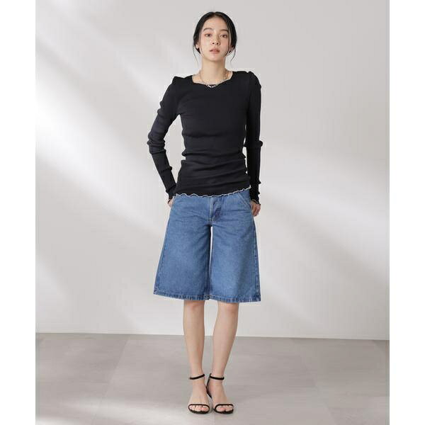 OperaSPORT／DANIELLE DENIM SHORTS／ナノユニバース（NANO universe） 0101marui-12924155 丸井(マルイ)楽天市場店 サンプル画像3
