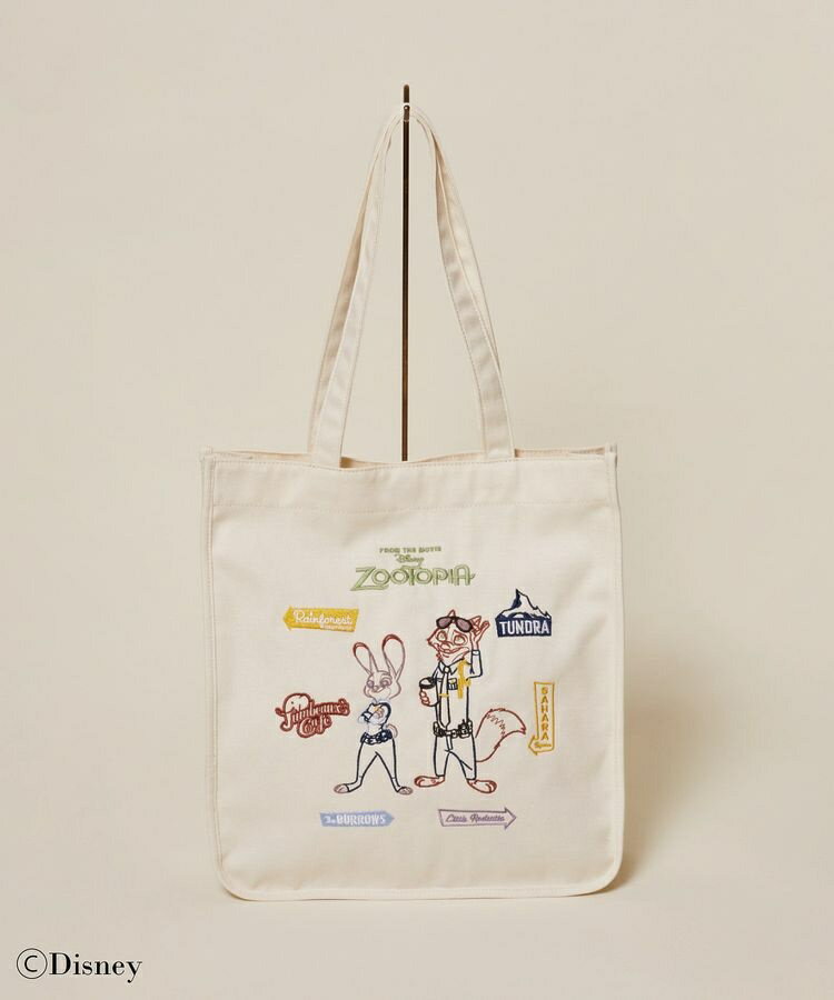 Zootopia／スクエア刺繍トート／メゾン ド フルール（Maison de FLEUR）のサムネイル