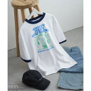 PEANUTS ピーナッツ SNOOPY スヌーピー TP ベストフレンドリンガーT/ヴァンスエクスチェンジ(VENCE EXCHANGE)