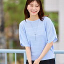 【夏SALE/夏まで着られる】ドライタッチプルオーバーニット/リフレクト(Reflect)