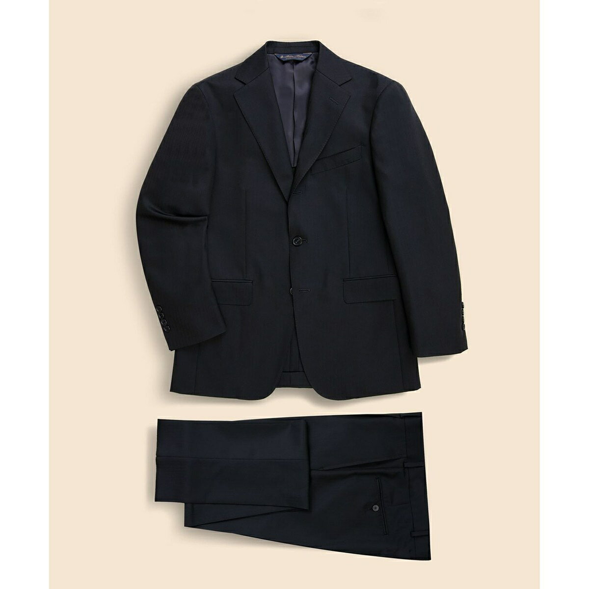 ウール/モヘア シャドーストライプ 段返り3釦スーツ TOKYO model/ブルックスブラザーズ(Brooks Brothers)