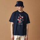 【Sサイズ~】キューブグラフィック半袖Tシャツ/フォーティーカラッツ アンド ゴーニーゴ(40CARATS&525)