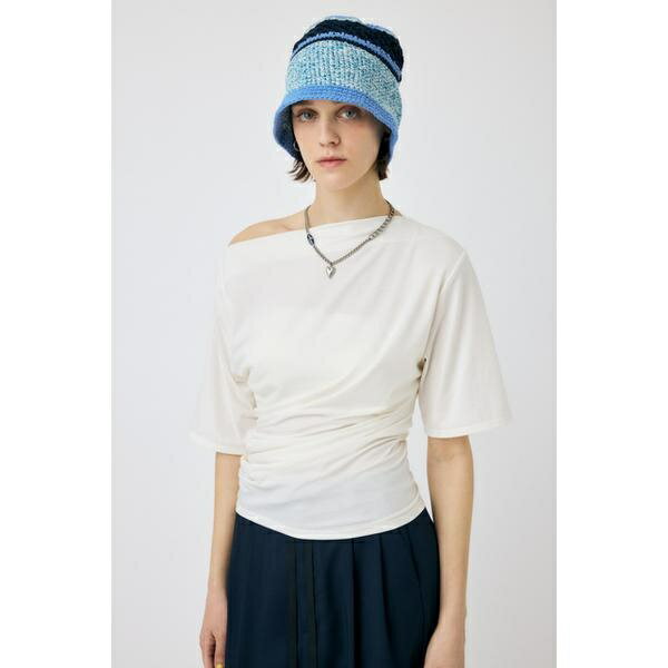 ASYMMETRY ショルダーTEE／マウジー（MO