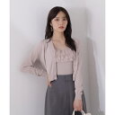 チュール付きニットアンサンブル/プロポーション ボディドレッシング(PROPORTION BODY DRESSING)