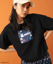 miffy/フラワープリントTシャツ/グリーンパークス(Green Parks)