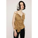 DRAWSTRING CAMI トップス/スライ(SLY)