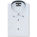 【ストレッチ】【ノーアイロン】【吸水速乾】m.f.エディトリアル ボタンダウン 半袖ニットシャツ/m.f.エディトリアル(m.f.editorial)