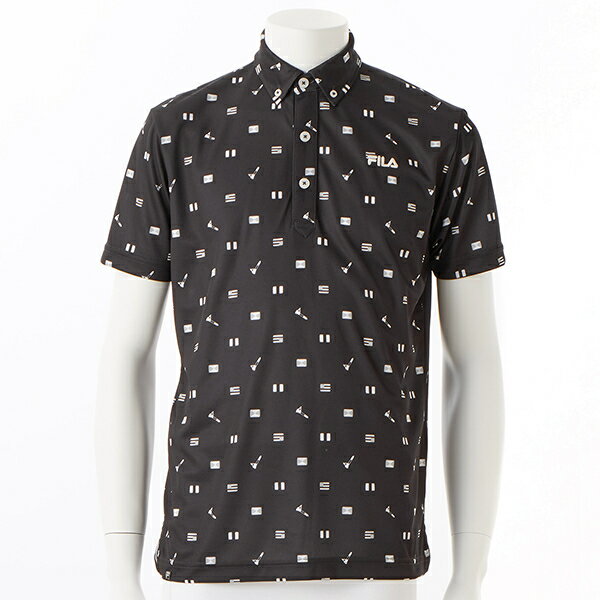FILA　GOLF　　ハンソデシャツガラ／フィラ（FILA）