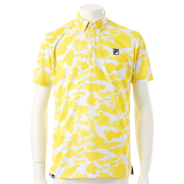 FILA　GOLF　　ハンソデシャツガラ／フィラ（FILA）