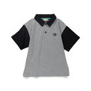 ポロシャツ風配色半袖Tシャツ/ブランシェス(branshes)